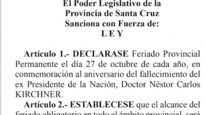 Legislación Santa Cruz